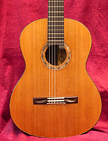 Front View of Guitar